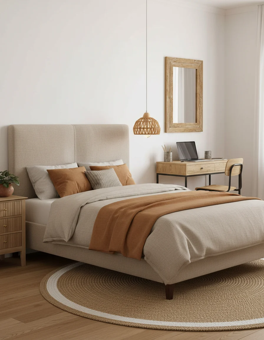 Alfombras Rústicas para Dormitorio: una estancia comprable